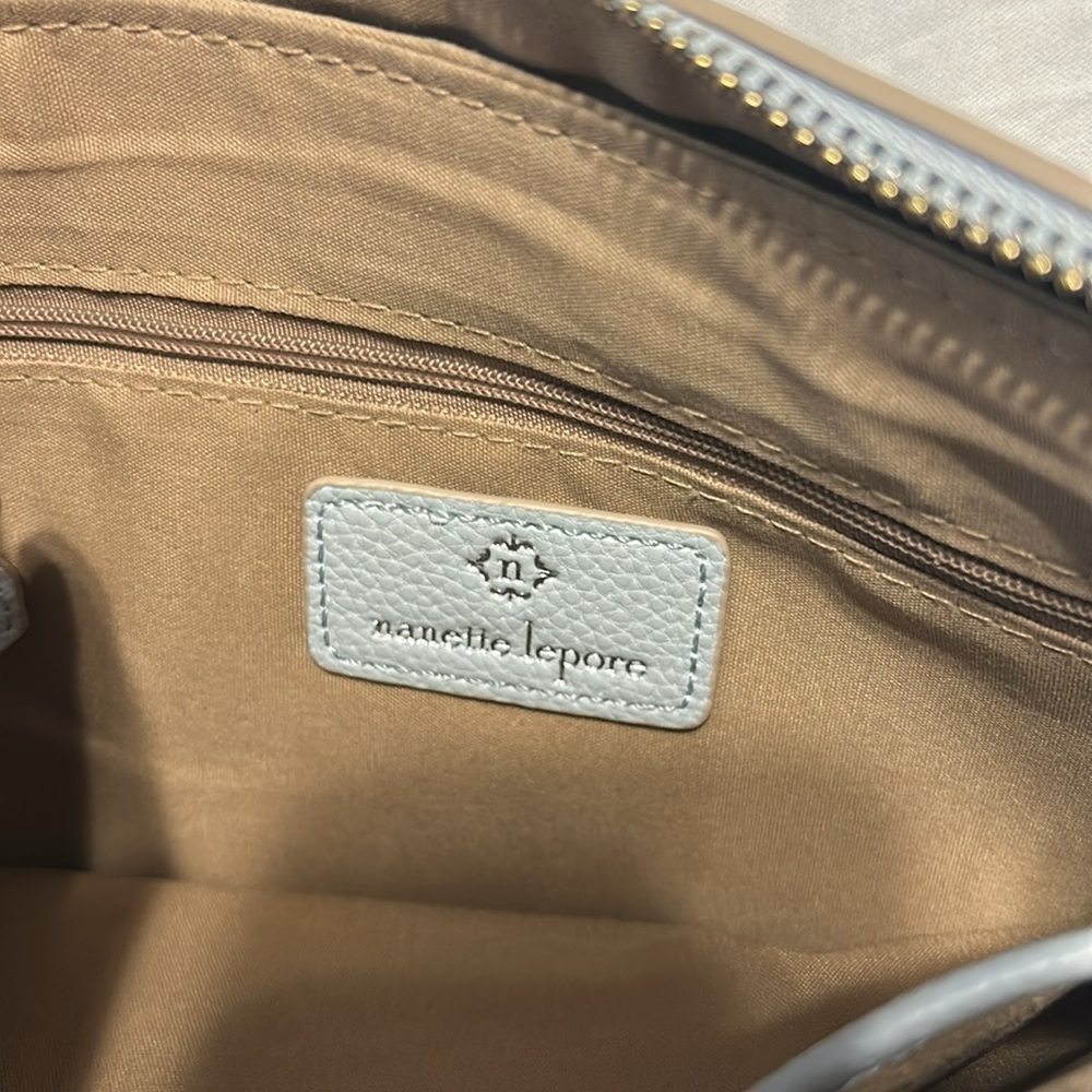Nanette Lepore Light Blue Crossbody with Card Holder/Wallet - Picture 12 of 16